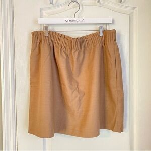 J.Crew khaki mini skirt size 20